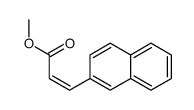 3-Naphthalen-2-yl-acrylic acid methyl ester Structure