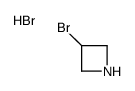 Azetidine, 3-bromo-, hydrobromide (1:1) Structure