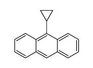 9-cyclopropylanthracene Structure