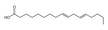 heptadeca-9,12-dienoic acid Structure