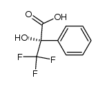 (S)-3,3,3-trifluoro-2-hydroxy-2-phenylpropanoic acid结构式