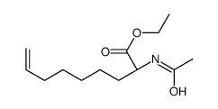 ethyl (S)-2-acetamidonon-8-enoate structure