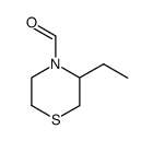 4-Thiomorpholinecarboxaldehyde, 3-ethyl- (8CI,9CI)结构式