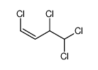 1,3,4,4-tetrachlorobut-1-ene Structure