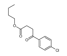 butyl 4-(4-chlorophenyl)-4-oxobutanoate Structure