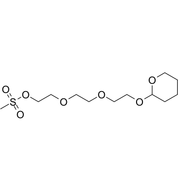 MS-PEG3-THP结构式