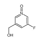 3-Pyridinemethanol, 5-fluoro-, 1-oxide (9CI)结构式