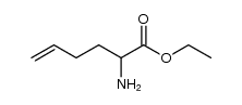 2-氨基己-5-烯酸乙酯结构式