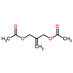 2-(Acetoxymethyl)-2-propen-1-yl acetate Structure