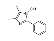 4,5-二甲基-2-苯基-咪唑-1-醇结构式