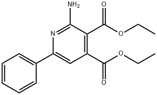 2-氨基-6-苯基吡啶-3,4-二羧酸二乙酯图片