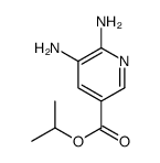 propan-2-yl 5,6-diaminopyridine-3-carboxylate Structure