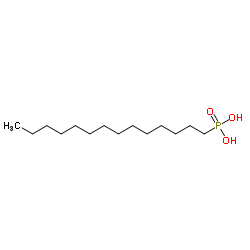 1-十四烷基磷酸结构式