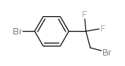 1-bromo-4-(2-bromo-1,1-difluoroethyl)benzene structure