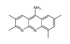 Benzo[b][1,8]naphthyridin-5-amine, 2,3,7,9-tetramethyl- (9CI) Structure