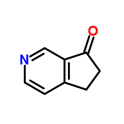 5,6-Dihydro-7H-cyclopenta[c]pyridin-7-one structure