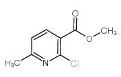 Methyl 2-chloro-6-methylnicotinate Structure