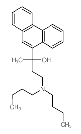 4-(dibutylamino)-2-phenanthren-9-yl-butan-2-ol结构式