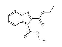 pyrazolo[1,5-b]pyridazine-2,3-dicarboxylic acid diethyl ester Structure