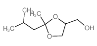 1, 3-Dioxolane-4-methanol, 2-methyl-2- (2-methylpropyl)- picture