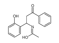 N-[1-(2-hydroxyphenyl)-3-oxo-3-phenylpropyl]acetamide Structure