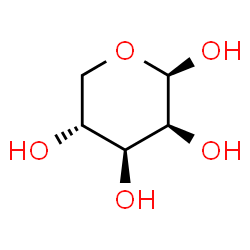 beta-D-Lyxopyranose (9CI) Structure