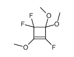 1,3,3-trifluoro-2,4,4-trimethoxycyclobutene结构式