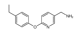 3-Pyridinemethanamine,6-(4-ethylphenoxy)-(9CI) picture