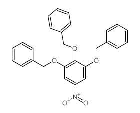 Benzene,5-nitro-1,2,3-tris(phenylmethoxy)- picture