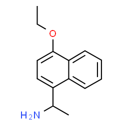 1-Naphthalenemethanamine,4-ethoxy-alpha-methyl-(9CI) structure