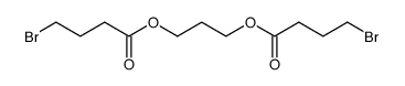 propane-1,3-bis(4-bromobutanoate) Structure