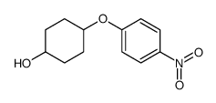 4-(4-nitrophenoxy)cyclohexan-1-ol结构式