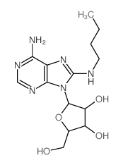 Adenosine,8-(butylamino)- (9CI) picture