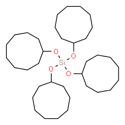 tetrakis(cyclononyloxy)silane结构式