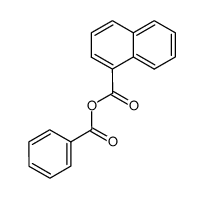 benzoic acid-[1]naphthoic acid-anhydride Structure