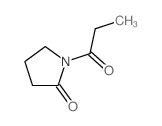 1-propanoylpyrrolidin-2-one Structure