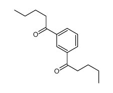 1-(3-pentanoylphenyl)pentan-1-one Structure