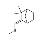 ((3,3-dimethylbicyclo[2.2.1]heptan-2-ylidene)methyl)(methyl)sulfane结构式