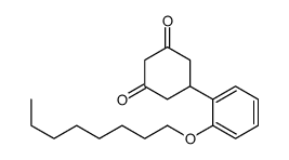 5-(2-octoxyphenyl)cyclohexane-1,3-dione Structure