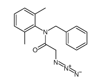 2-azido-N-benzyl-N-(2,6-dimethylphenyl)acetamide Structure