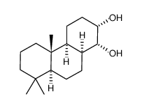 8-epi-podocarpa-13α,14α-diol Structure