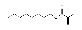 7-methyloctyl 2-methylprop-2-enoate结构式