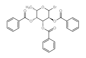 2,3,4-Tri-O-benzoyl-L-fucopyranosylbromide Structure