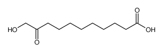 11-hydroxy-10-oxo-undecanoic acid Structure