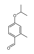 2-methyl-4-propan-2-yloxybenzaldehyde Structure