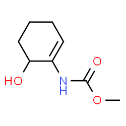 Carbamic acid,(6-hydroxy-1-cyclohexen-1-yl)-,methyl ester (9CI) Structure