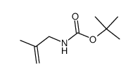 Carbamic acid, (2-methyl-2-propenyl)-, 1,1-dimethylethyl ester (9CI)图片