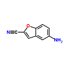 5-Amino-1-benzofuran-2-carbonitrile Structure