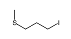 1-iodo-3-methylsulfanylpropane Structure