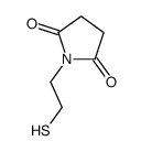 1-(2-sulfanylethyl)pyrrolidine-2,5-dione Structure